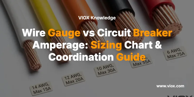 Calibro del cavo vs. Amperaggio dell'interruttore automatico: tabella di dimensionamento e guida al coordinamento