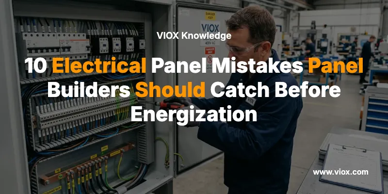 10 Electrical Panel Mistakes Panel Builders Should Catch Before Energization