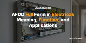 AFDD in elettrotecnica: significato, funzione e applicazioni