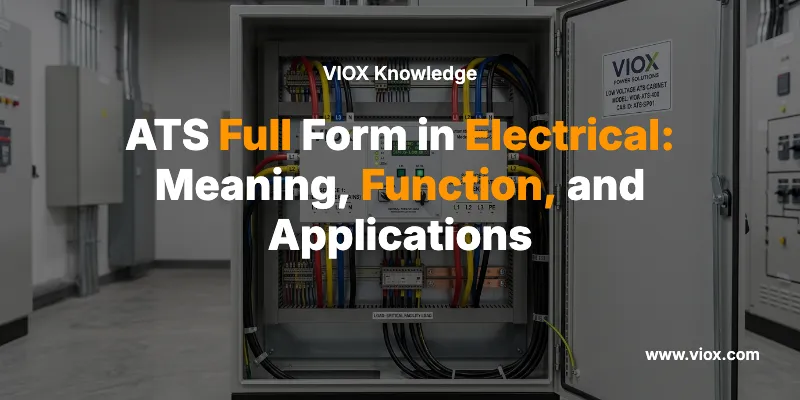 ATS in elettrotecnica: significato, funzione e applicazioni