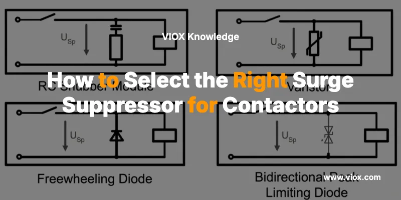 Bagaimana Cara Memilih Surge Suppressor yang Tepat untuk Kontaktor