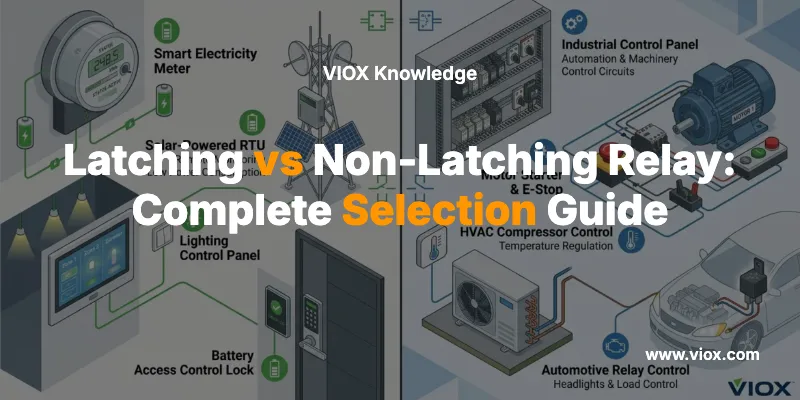 Relay Latching vs Non-Latching: Panduan Pemilihan Lengkap