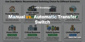 Sakelar Transfer Manual vs. Otomatis