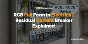 Bentuk Penuh RCB dalam Listrik: Penjelasan Pemutus Arus Sisa