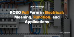 RCBO in Elettrotecnica: Significato, Funzionamento e Applicazioni