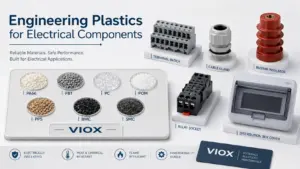 Engineering Plastics for Electrical Components: PA66, PBT, PC, POM, PPS, BMC, and SMC Explained
