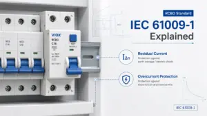 IEC 61009-1 Explained: RCBO Standard, Scope, Requirements, and IEC 60947-2 Differences