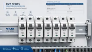Standard MCB Sizes: Miniature Circuit Breaker Amp Ratings, Wire Size, and IEC/NEC Guide