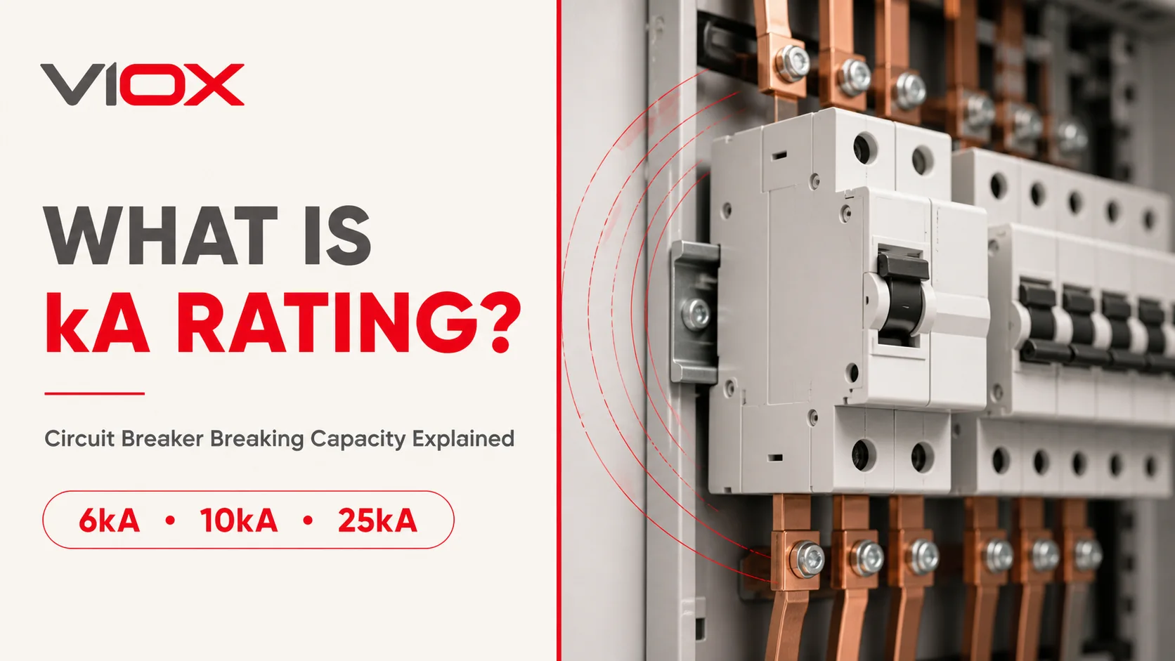 What is the kA rating on a circuit breaker and breaking capacity explained