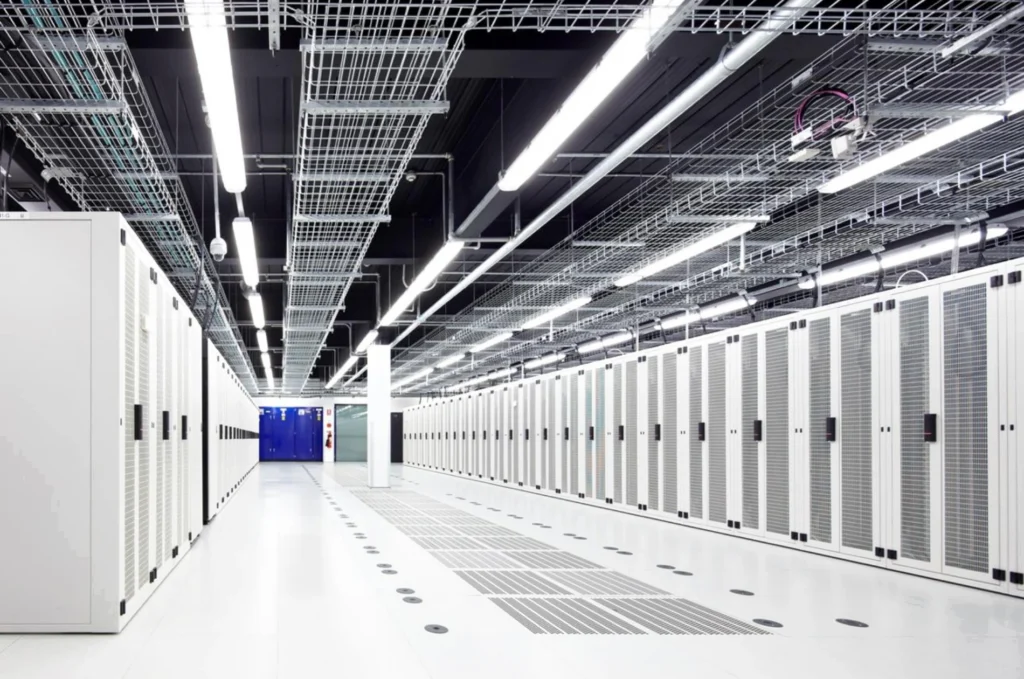 Modern data center electrical and telecommunications infrastructure
