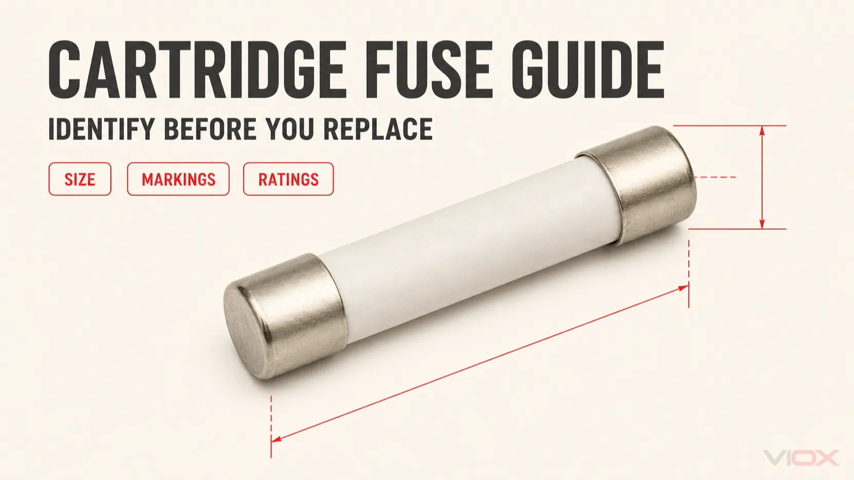 Cartridge Fuse Guide: Types, Sizes, Markings & Replacement
