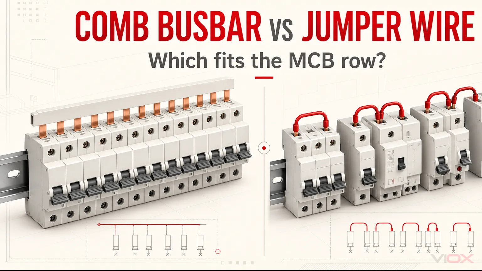 Comb Busbar vs Jumper Wire