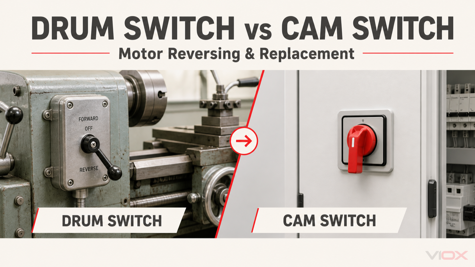Drum Switch vs Cam Switch