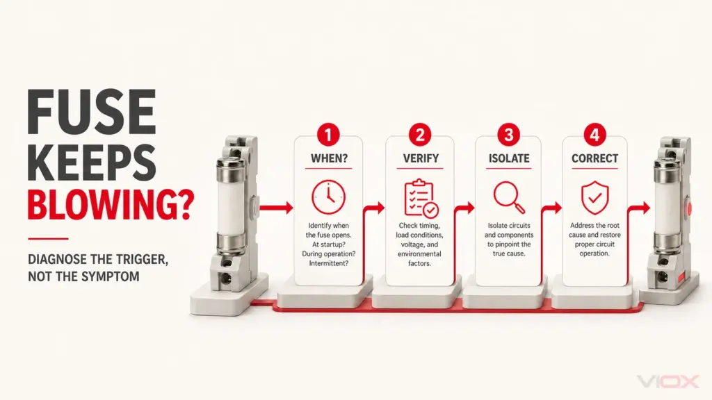 Fuse Keeps Blowing? Causes, Diagnosis, and Safe Fixes