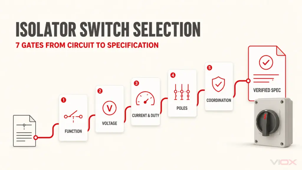 How to Choose an Isolator Switch: 7 Checks