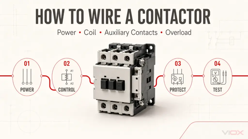How to Wire a Contactor: Diagram & Step-by-Step Guide