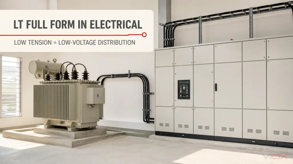 LT Full Form in Electrical: Low Tension Explained