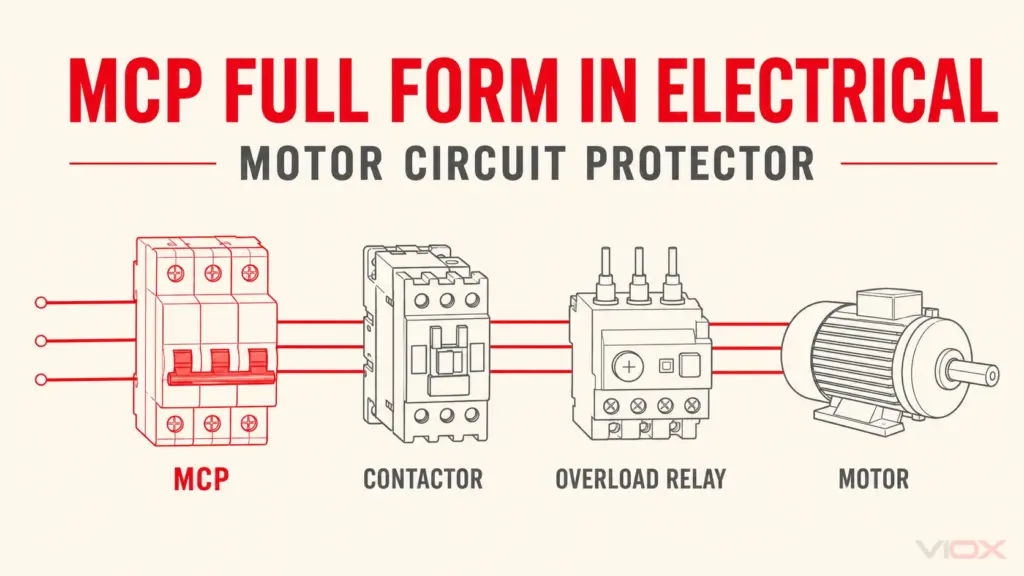 MCP Full Form in Electrical: Motor Circuit Protector Explained