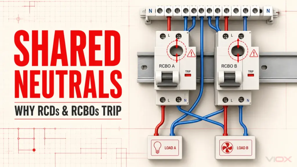 How Shared and Borrowed Neutrals Cause RCD and RCBO Tripping