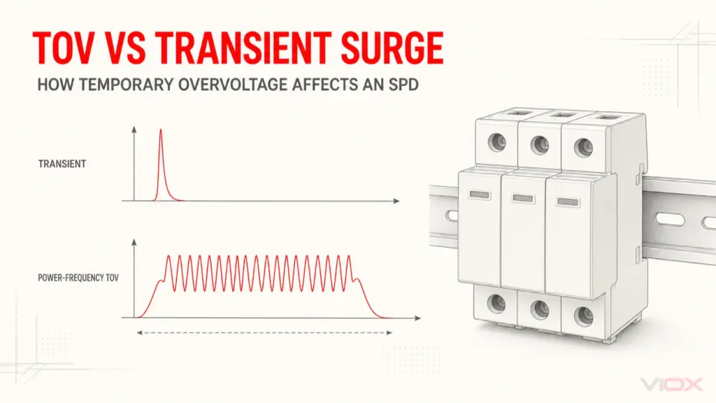 Temporary Overvoltage vs Transient Surge: How TOV Affects an SPD