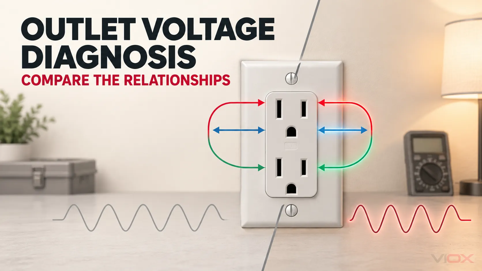 120V آؤٹ لیٹ وولٹیج کی خرابیوں کا سراغ لگانا: ہاٹ، نیوٹرل اور گراؤنڈ