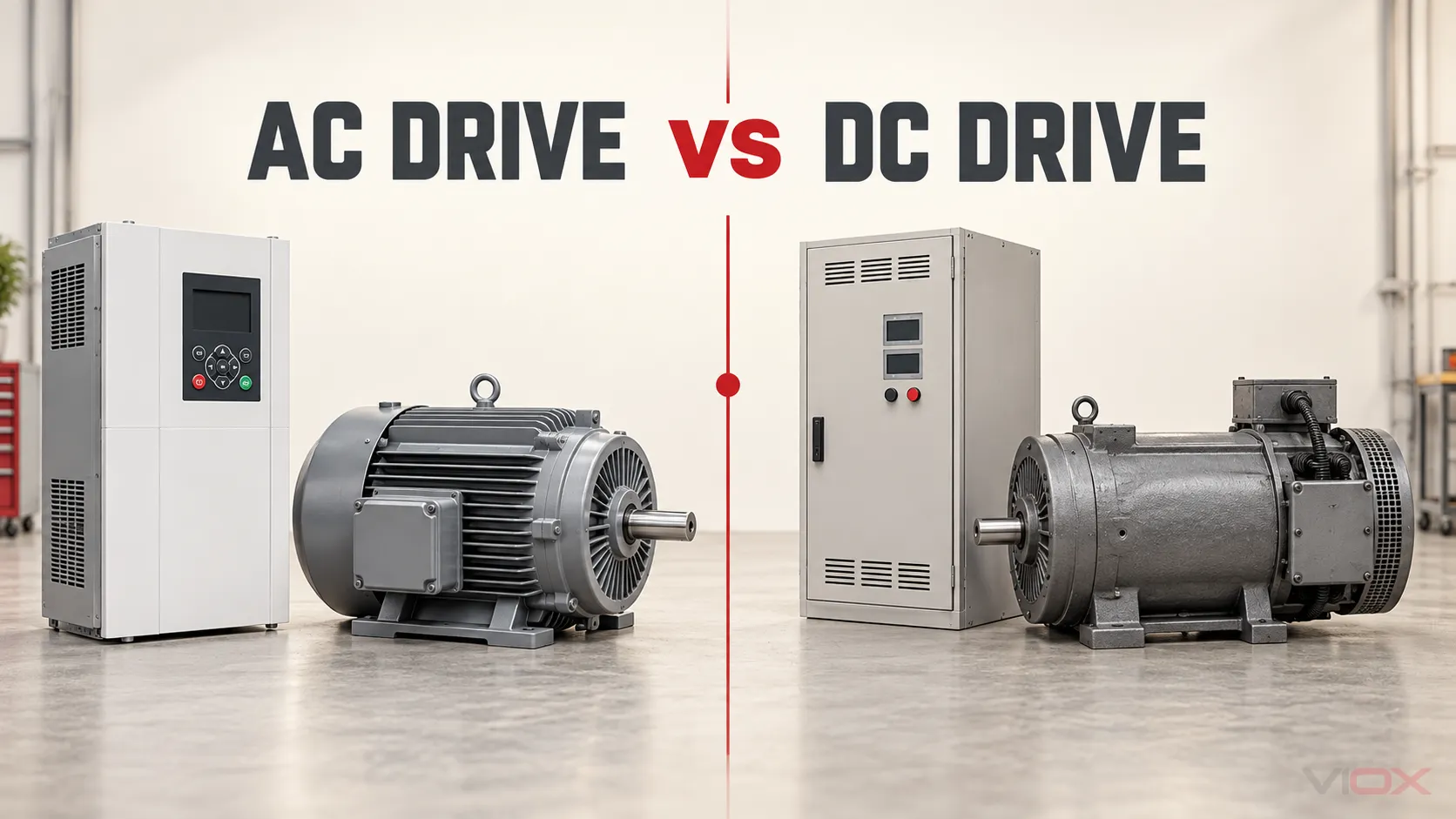 AC Drive vs DC Drive: Differences & Selection Guide