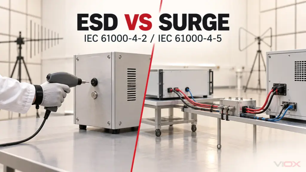 ESD ve aşırı gerilim karşılaştırması