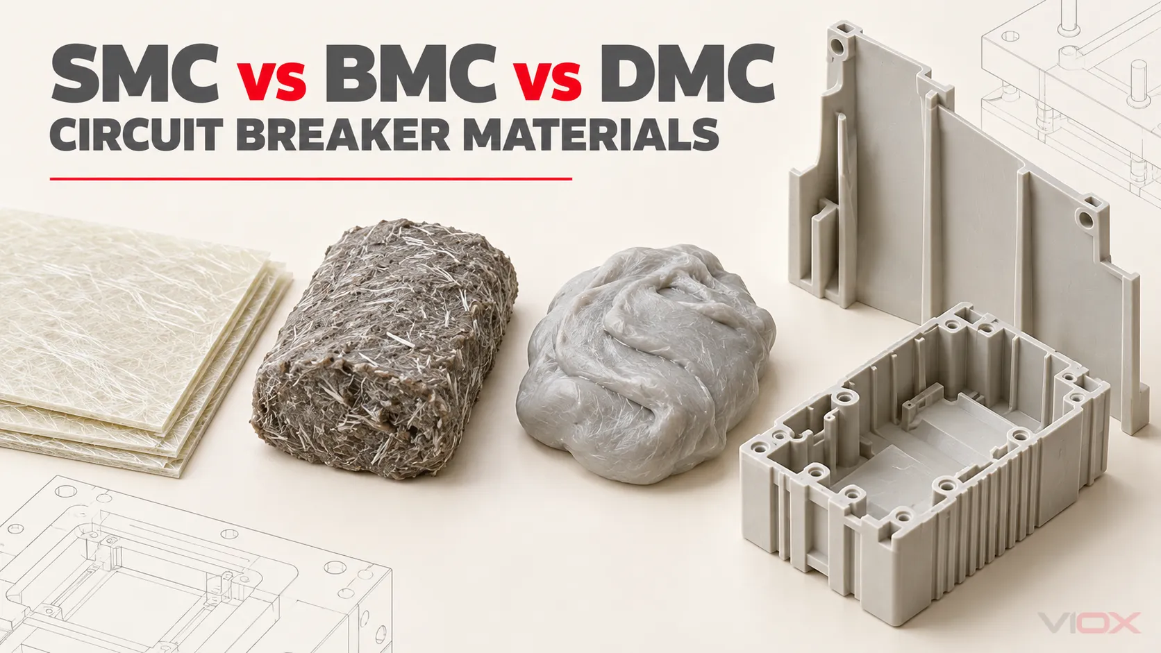 SMC vs BMC vs DMC for Circuit Breakers: Material Guide
