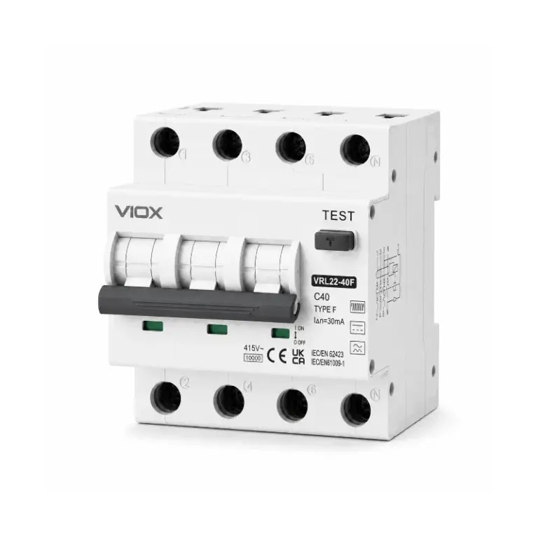 VRL22F အမျိုးအစား F RCBO