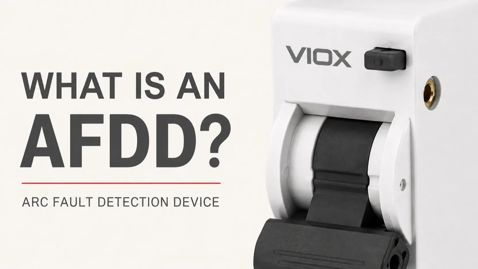What Is an AFDD? How Arc Fault Detection Devices Work