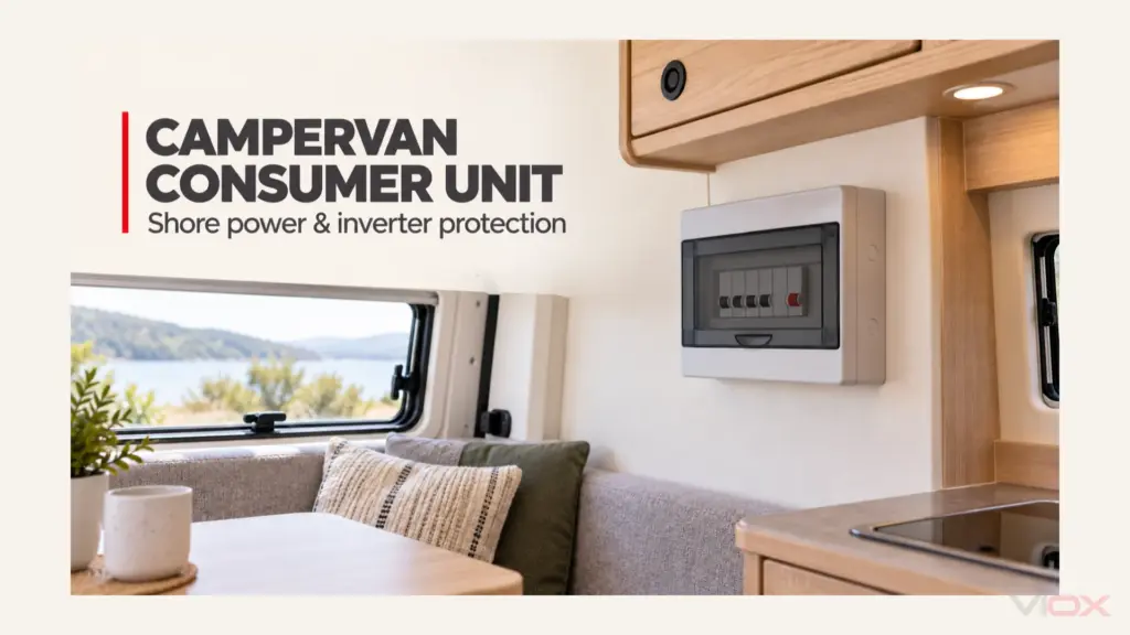 Campervan Consumer Unit: Shore Power & Inverter Protection