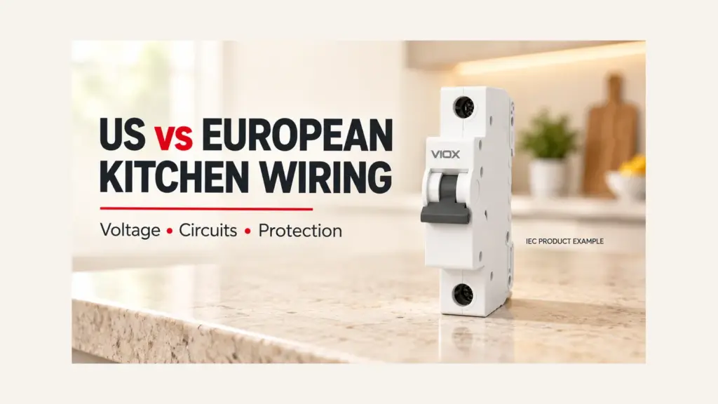 US vs European Kitchen Wiring: Voltage, Circuits, and Protection