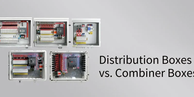 Distribution Boxes Vs Combiner Boxes Key Differences And Uses In 