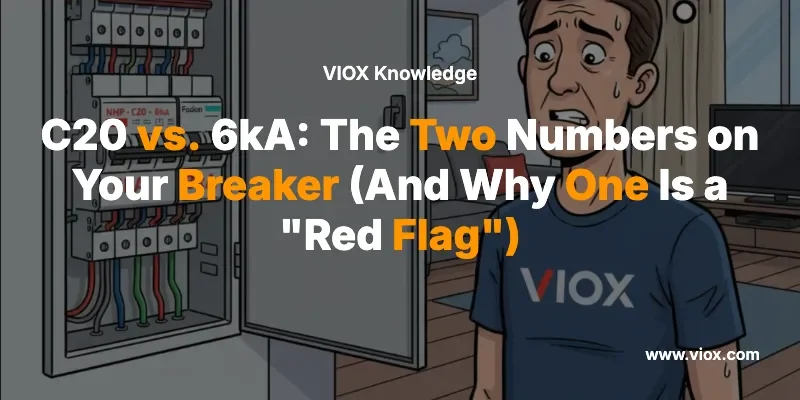 C20 vs. 6kA: The Two Numbers on Your Breaker (And Why One Is a "Red Flag")
