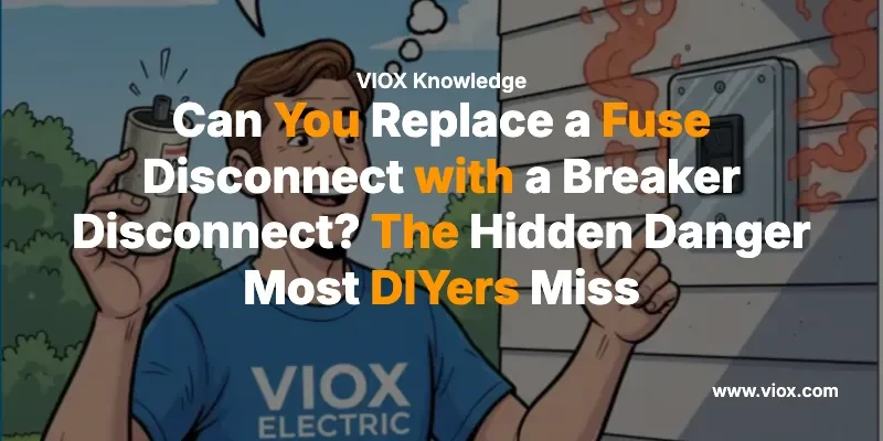 Can You Replace a Fuse Disconnect with a Breaker Disconnect? The Hidden Danger Most DIYers Miss