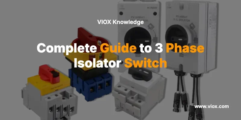 guia completo para interruptor seccionador trifásico