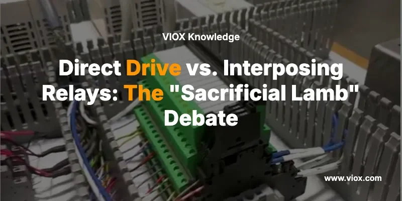 Direct Drive vs. Interposing Relays: The "Sacrificial Lamb" Debate