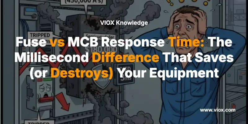 Fuse vs MCB Response Time: The Millisecond Difference That Saves (or Destroys) Your Equipment Fuse vs MCB Response Time: The Millisecond Difference That Saves (or Destroys) Your Equipment