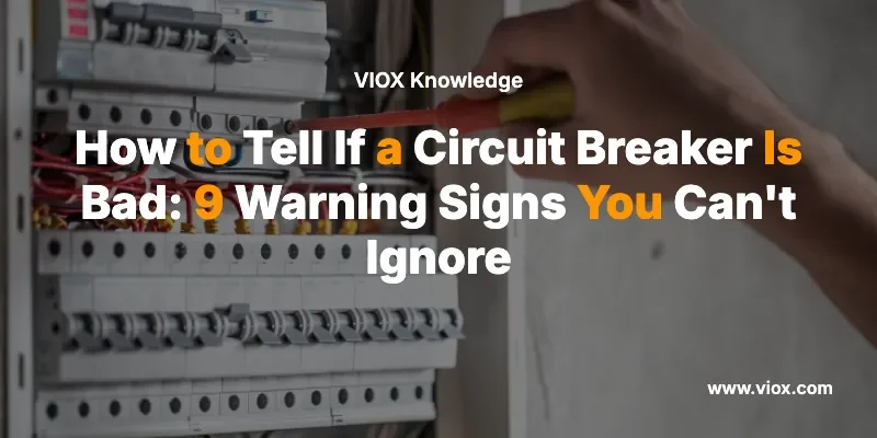 How to Tell If a Circuit Breaker Is Bad: 9 Warning Signs You Can't Ignore