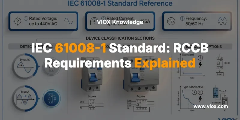 IEC 61008-1 Standard: RCCB Requirements Explained (2025 Guide)