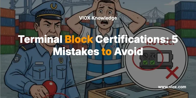 Terminal Block Certifications: 5 Mistakes to Avoid