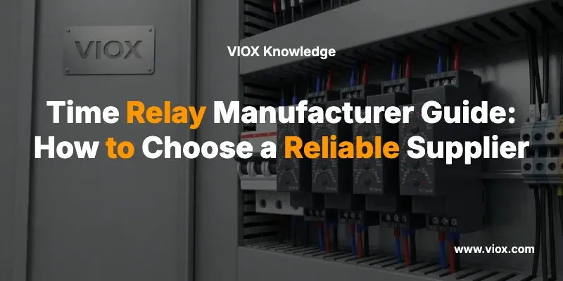 دليل الشركات المصنعة لمؤقتات الوقت: كيفية اختيار مورد موثوق