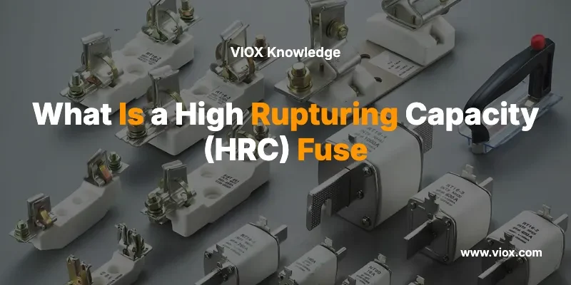 What Is a High Rupturing Capacity (HRC) Fuse