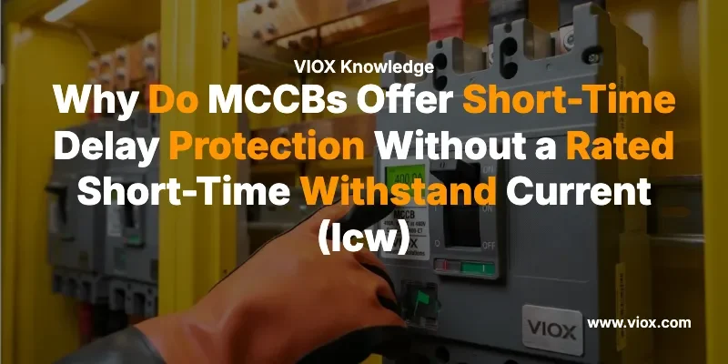 Proč MCCB nabízejí ochranu se zpožděním proti zkratu bez jmenovitého krátkodobého výdržného proudu (Icw)?